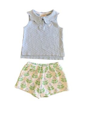 🩵 Beaufort Bonnet Tank & Shorts - Paige’s Playful Polo & Shipley Shorts 18-24M
